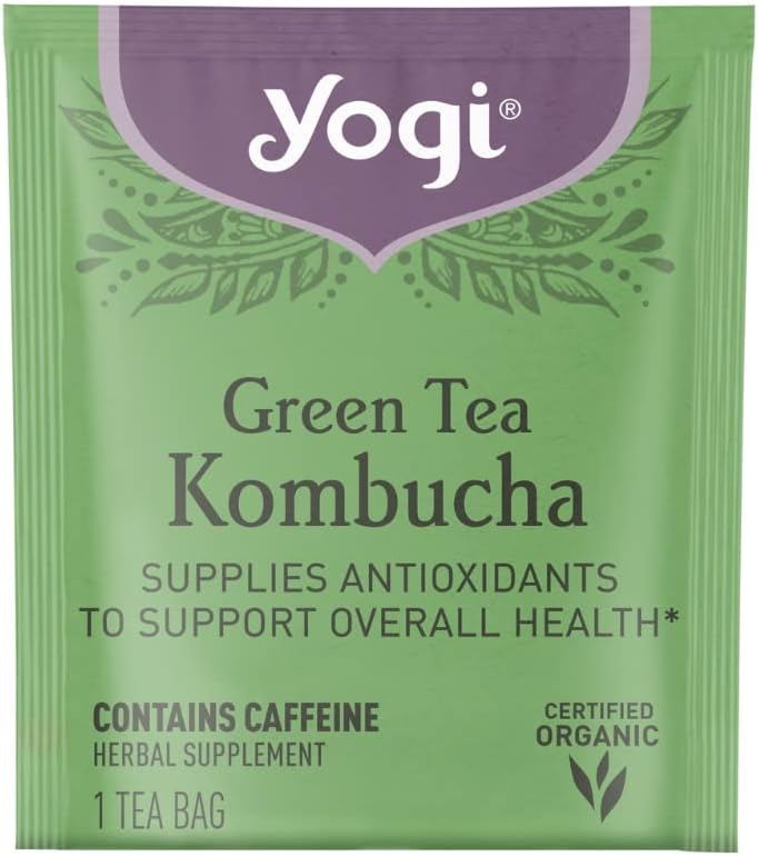 Yogi Green Tea Kombucha - Herbal Supplement - Image 3