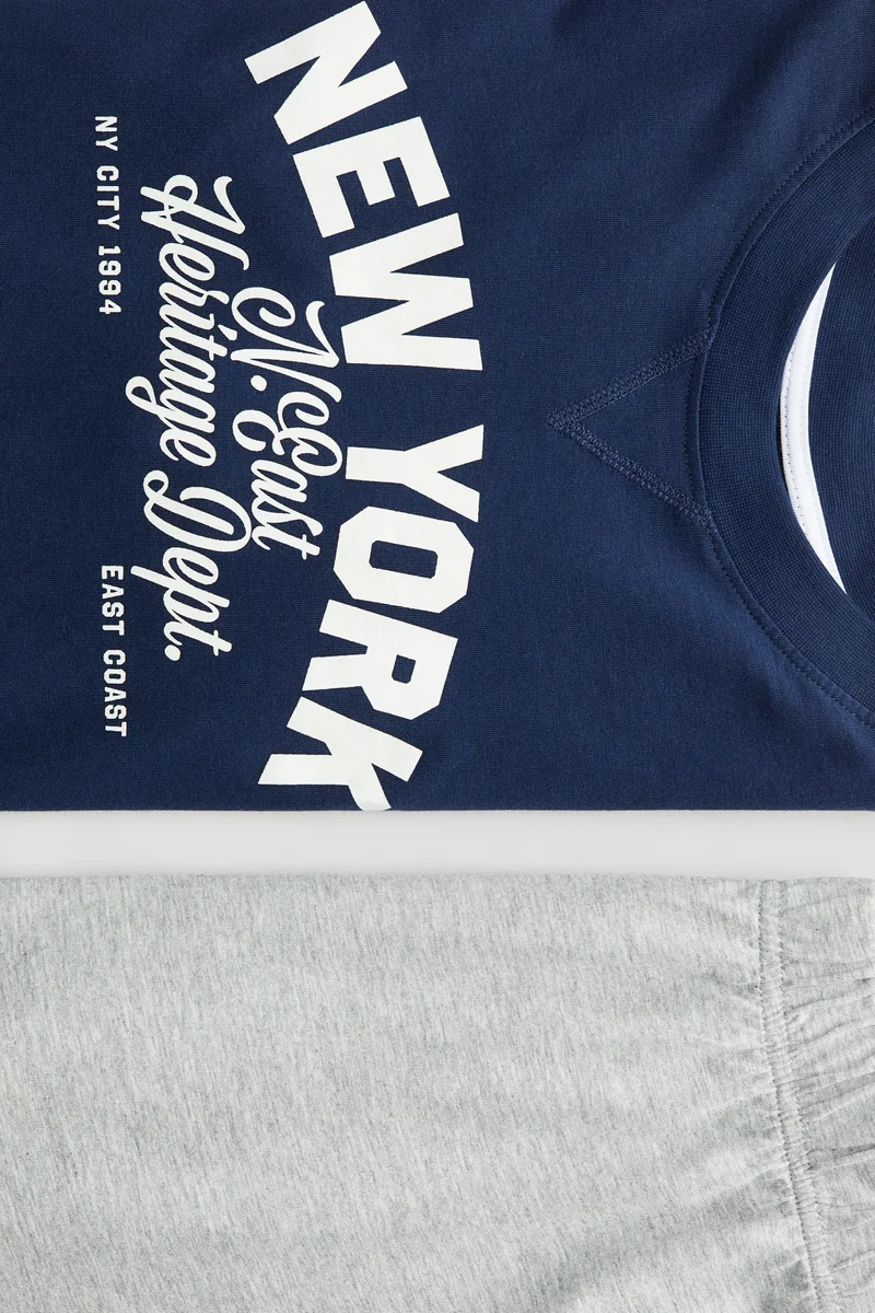 H&M Printed cotton pyjamas