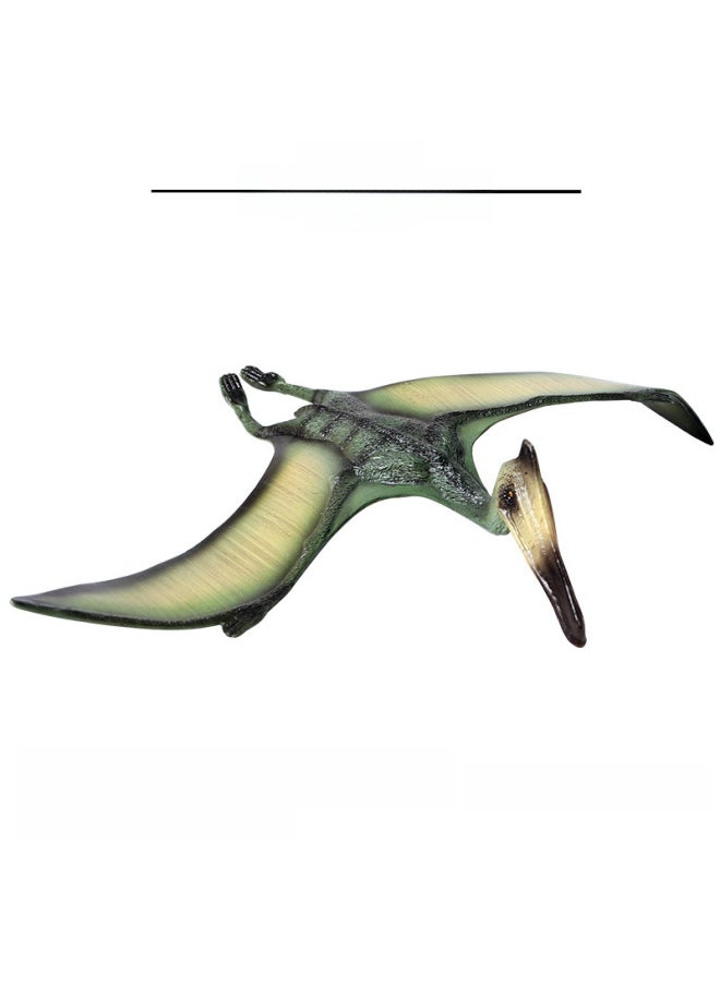 Jurassic Simulation Dinosaur Pterosaur Model Solid Dinosaur Flying Pterosaurus Pterosaur Hand Toy-Color:Red Fengshen Pterosaurus