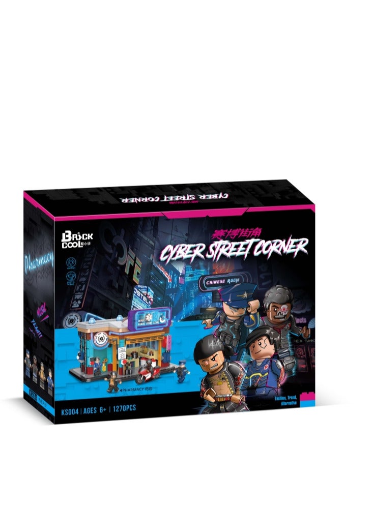Carol For Toys Cyber Street Pharmacy Building Set 