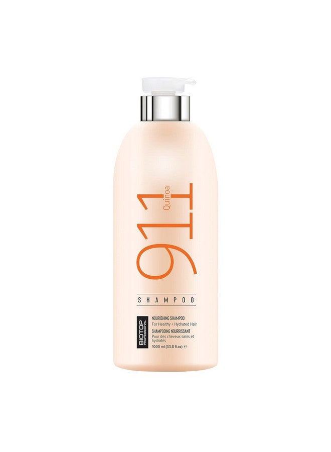 Biotop Professional 911 Quinoa Shampoo Nutritive Shampoo With Argan Oil Made With Quinoa Protein For Dry Lifeless And Damaged Hair Sulfate Free Shampoo (33.8Oz1 L) - Image 1