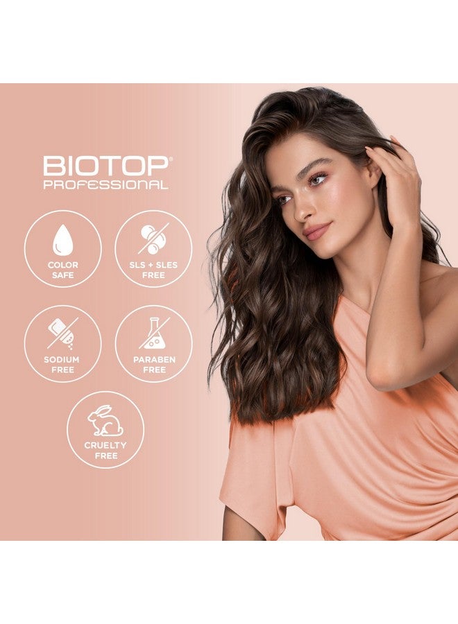 Biotop Professional 911 Quinoa Shampoo Nutritive Shampoo With Argan Oil Made With Quinoa Protein For Dry Lifeless And Damaged Hair Sulfate Free Shampoo (33.8Oz1 L) - Image 5