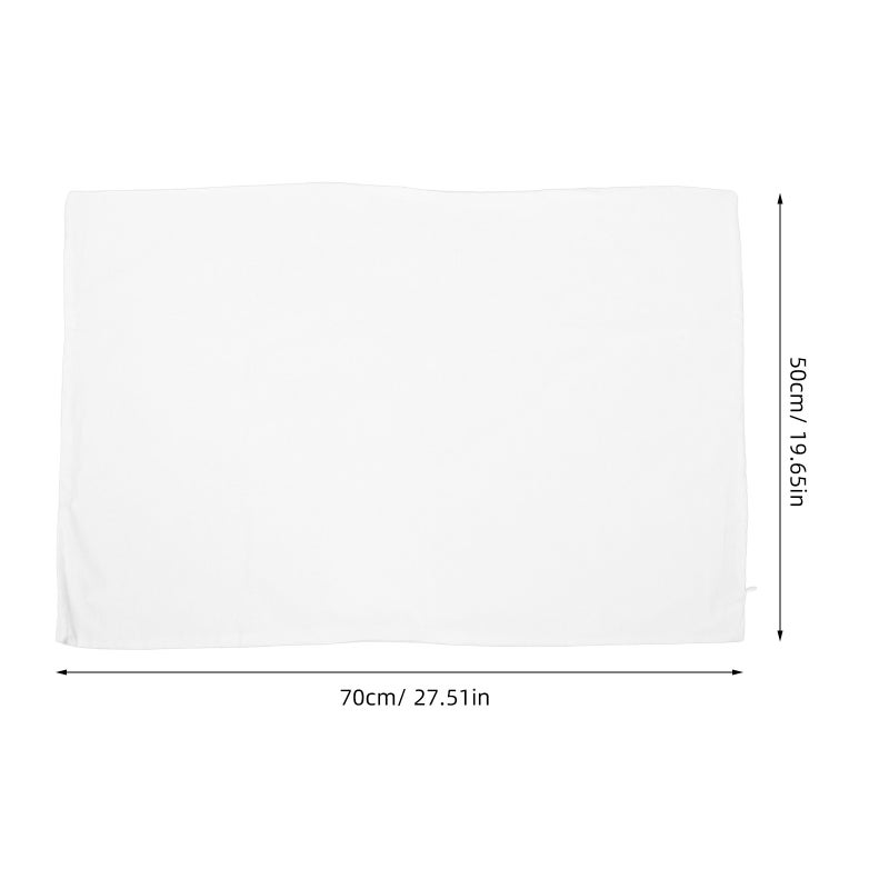 2pcs Cotton Pillow Pillowcase with Zipper Closure Color Standard Size for Bed Pillow Breathable Comfortable Pillowcase - Image 4