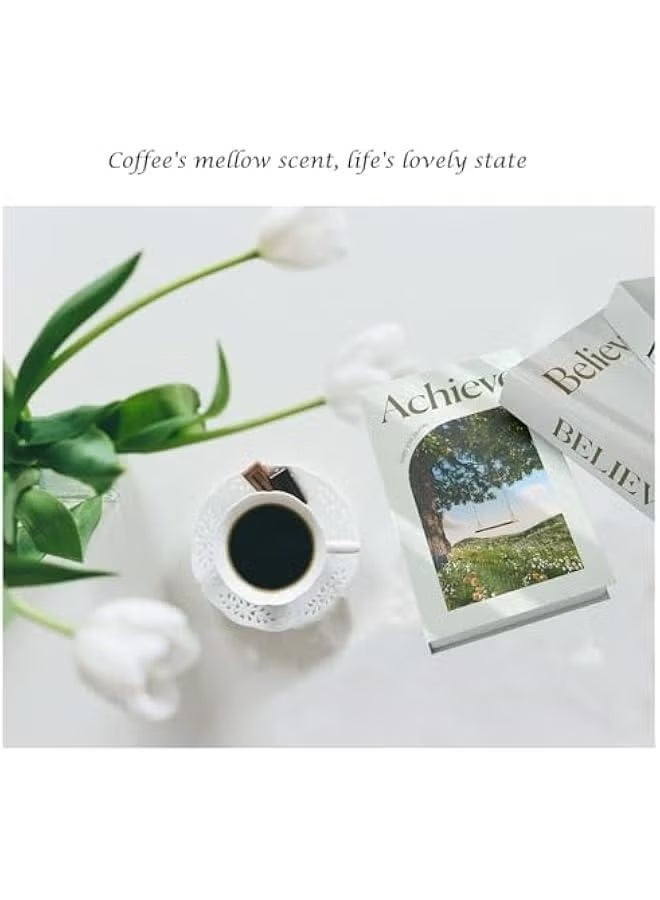 Decorative Books for Home Decor,Set of 3 Stylish Fake Books of Room Books Decor Aesthetic,for Coffee Table Decor,Living Room, Table, Shelf Decor,Modern Hardcover Stacked Display Books - Image 3