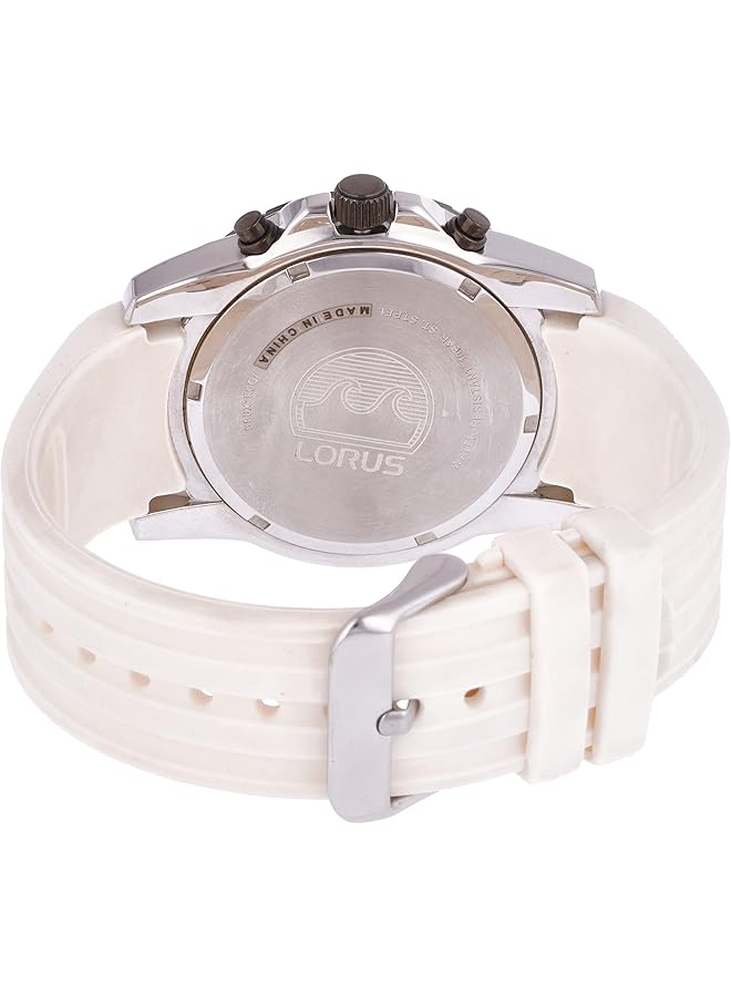 لوراس ساعة رجالية Rt319Bx9 مصنوعة من السيليكون المعدني مقاس 44 مم - Image 2