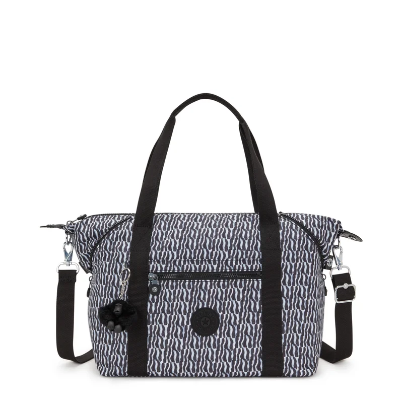 kipling Art Mini Female Medium Tote (With Removable Shoulderstrap) - Holiday Waves