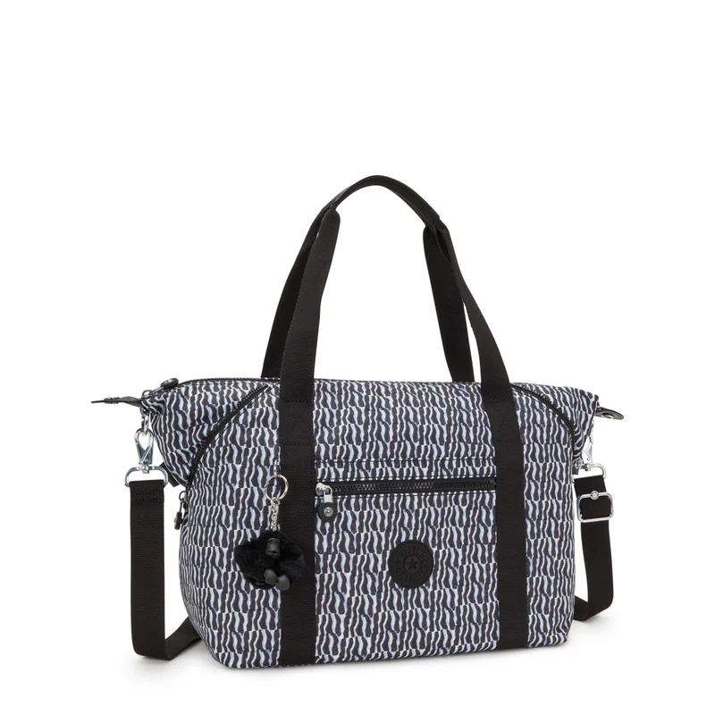 kipling Art Mini Female Medium Tote (With Removable Shoulderstrap) - Holiday Waves