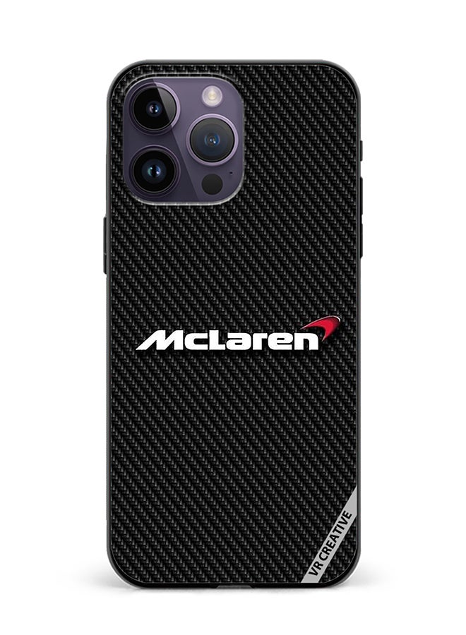 VR CREATIVE Protective Case Cover For Apple iPhone 15 Pro Mclaren Design Multicolour - Image 1