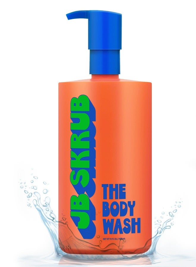 JB SKRUB Boys Body Wash for Kids, Tweens & Teens, pH-Balanced Foaming Citrus Wash, No Harsh Ingredients, Tackles Odor & Breakouts, 14 oz. - Image 1