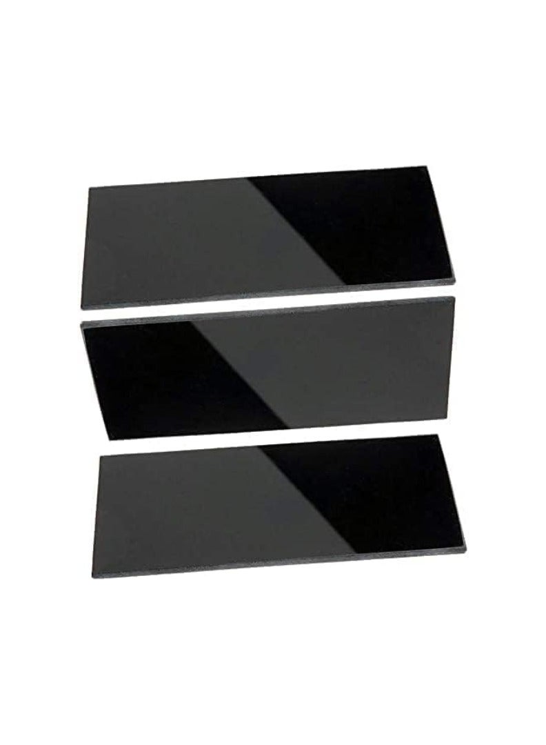 KNP KNP Glass Welding Lens (Black) is a specialized protective lens designed to safeguard the eyes during welding and other high-intensity light activities.  - Image 1