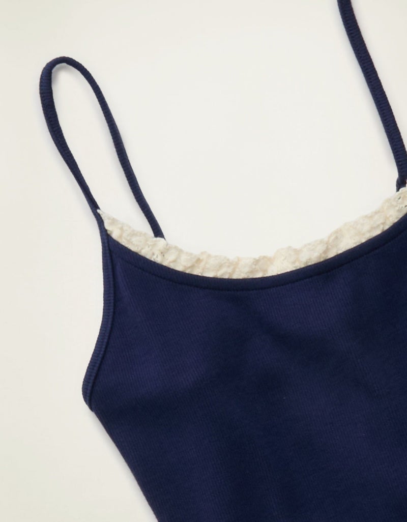 American Eagle AE Lace Trim Cami - Image 5