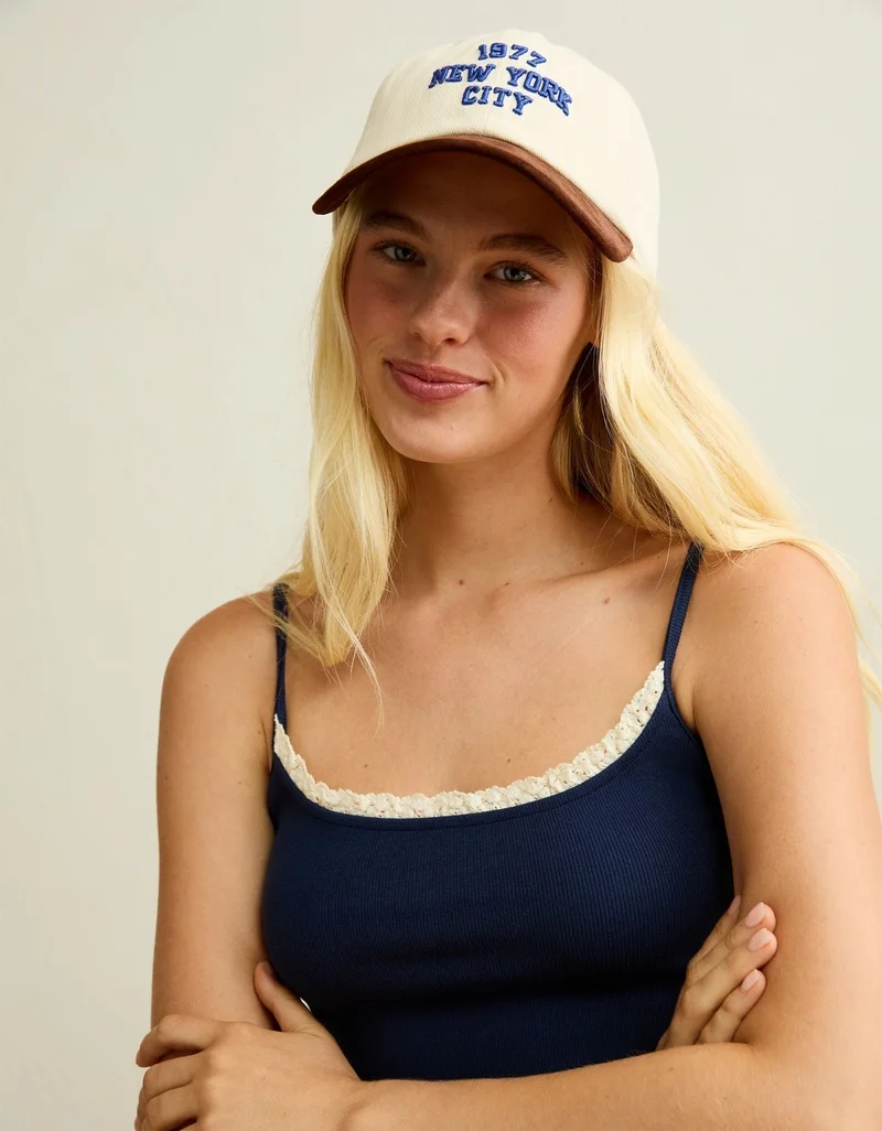 American Eagle  AE Lace Trim Cami for Women | Best Price UAE