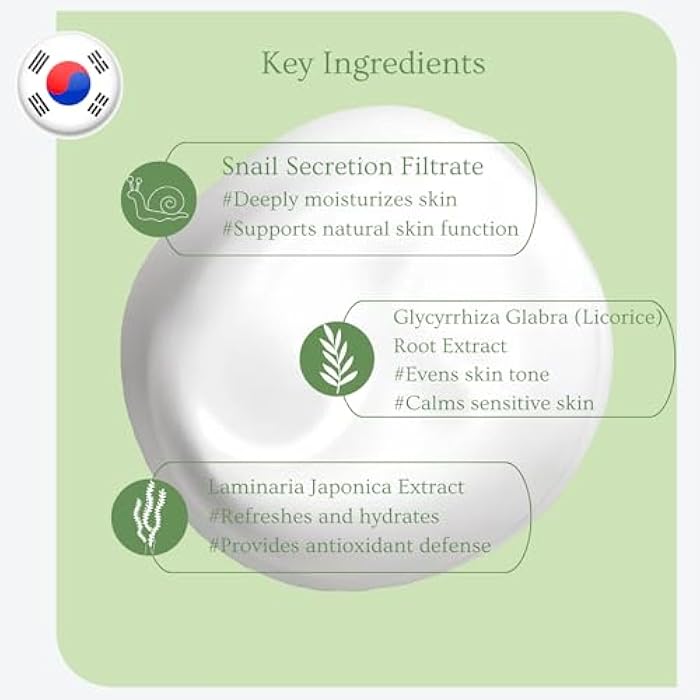 esfolio Snail Cleansing Foam – Nourishing Face Wash for Hydrated & Smooth Skin – Korean Skincare with Snail Extract for Deep Pore Cleansing & Anti-Aging – Gentle Foaming Facial Cleanser (5.29oz-150g) - Image 4