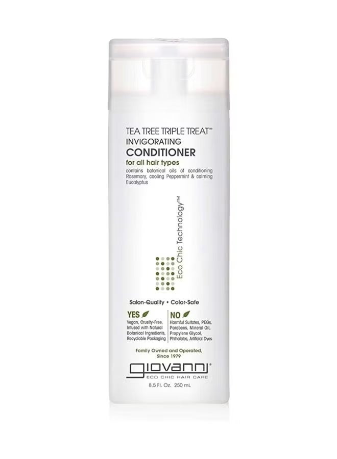 جيوفاني بلسم شجرة الشاي المنعش، لجميع أنواع الشعر، 250 مل - Image 1