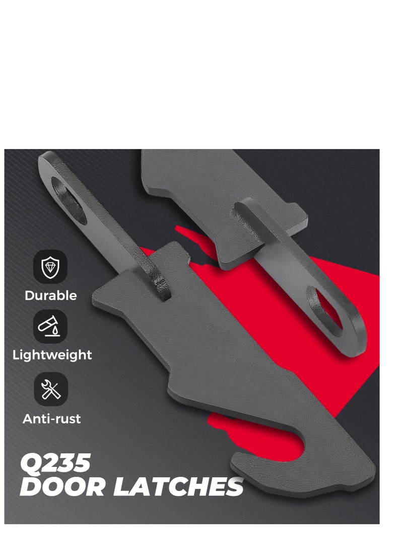 SYOSI 2 Pack RZR Door Latch Extender, Anti-rust Easy Latches 3.5" Latches Vent Extender, Compatible with RZR XP 1000/4 1000 / TURBO/TURBO S / 900 / S 1000, Increasing Air Circulation - Image 2