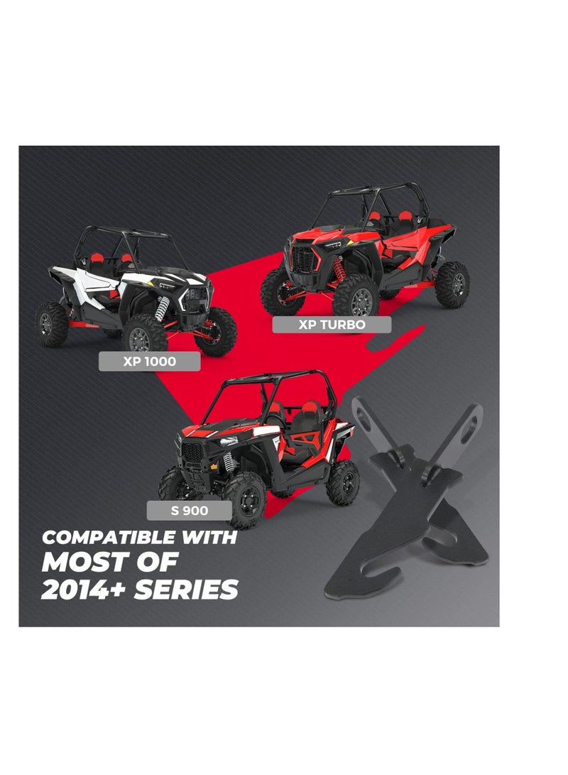 SYOSI 2 Pack RZR Door Latch Extender, Anti-rust Easy Latches 3.5" Latches Vent Extender, Compatible with RZR XP 1000/4 1000 / TURBO/TURBO S / 900 / S 1000, Increasing Air Circulation - Image 3