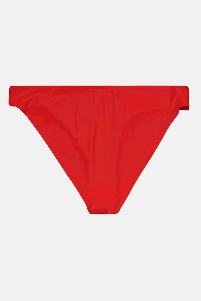 Lefties Women Pull On Bikini Bottom, Red - Image 2