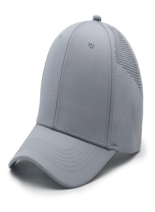 JAMONT Baseball Cap Snapback Trucker Hat Adjustable Baseball Cap Breathable Trucker Cap Unisex Trucker Hat Blank Mesh Hat Men’s Trucker Cap Women’s (in, Alpha, Free Size, Grey) - Image 1