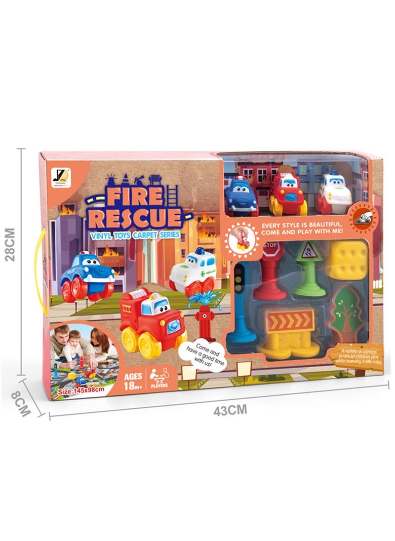 Little Learners Fire Station Rescue Playset  - Image 2