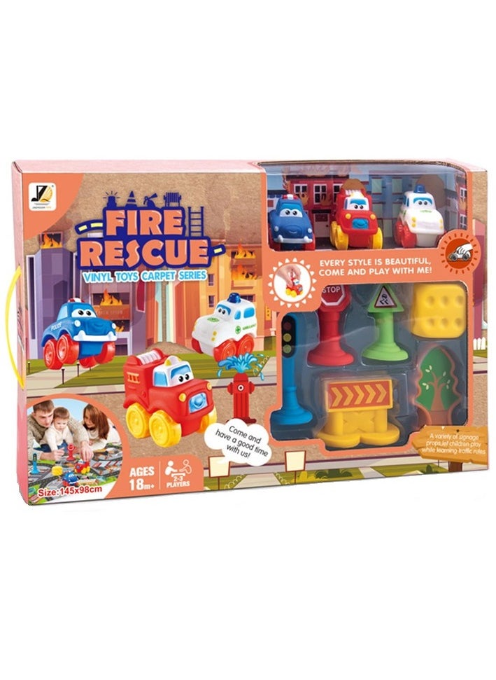 Little Learners Fire Station Rescue Playset  - Image 4