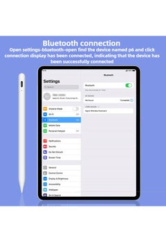 Generic for iPad 2018-2025,(2X Faster Charge), Tilt Sensitivity Stylus Pen, for iPad G6/7/8/9/10/11, iPad Pro 11 & 12.9 inch, iPad Air G5/4/M2/M3, iPad Mini G6/5  - Image 5