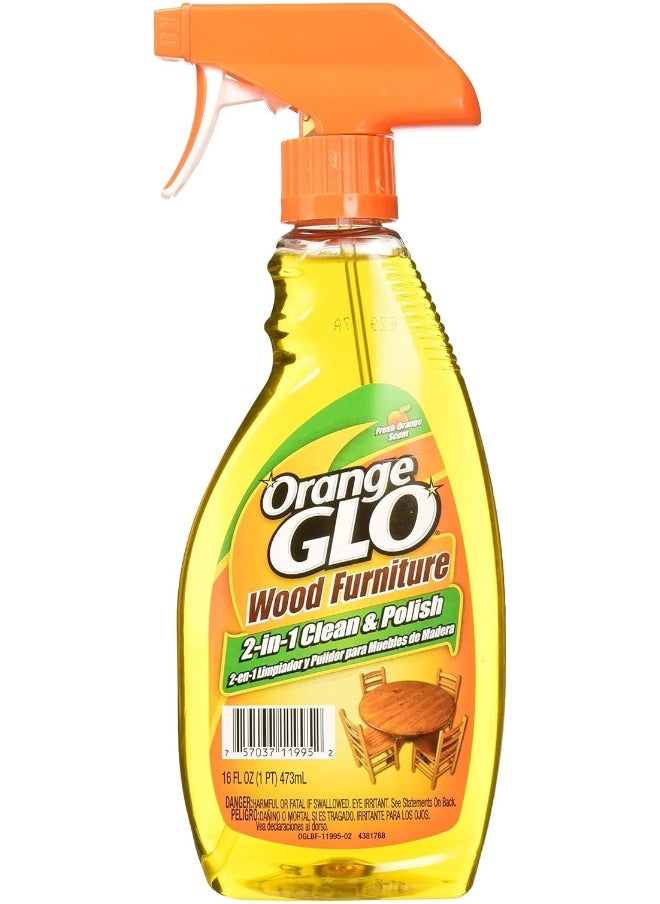 Orange Glo - Iglesia And Dwight 11995 Madera Cleaner/Polish, 16 Oz - Image 1