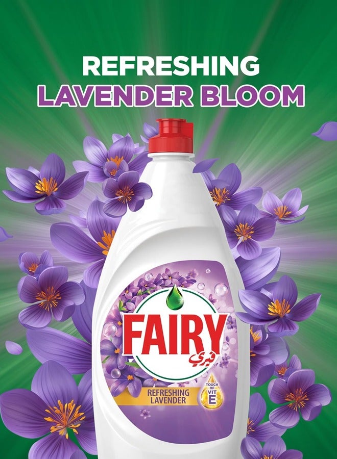 Fairy Refreshing Lavender Dishwashing Liquid 600ml - Image 2