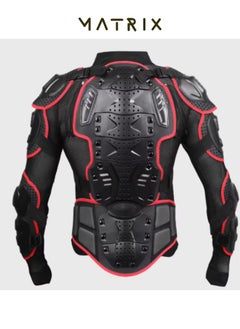 MATRIX Motorcycle Full Body Armored Protective Jacket X-Large (XL)  - Image 3