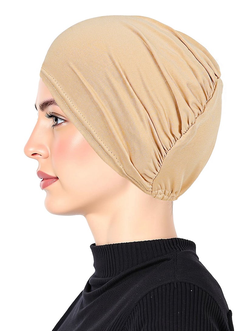 2 قطع غطاء الحجاب الداخلي لفات رأس التوربان - Image 5