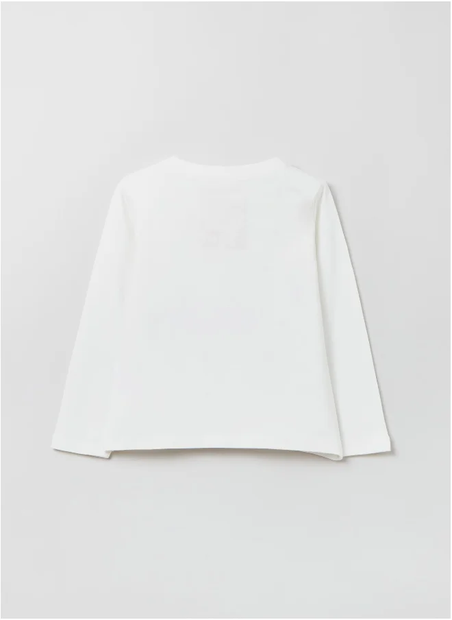 او في اس Ovs Girls Love Therapy Long Sleeve T-Shirt