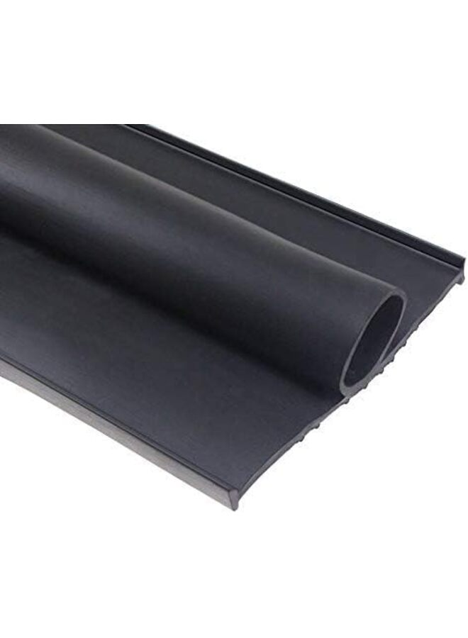 Garage Door Seals Bottom Rubber Weather Stripping Kit Seal Strip Replacement,Universal Weatherproof Threshold Buffering Sealing Rubber 5/16 Inch T Ends, 3 3/4 Inch Width (Size : 10FT)  - Image 4