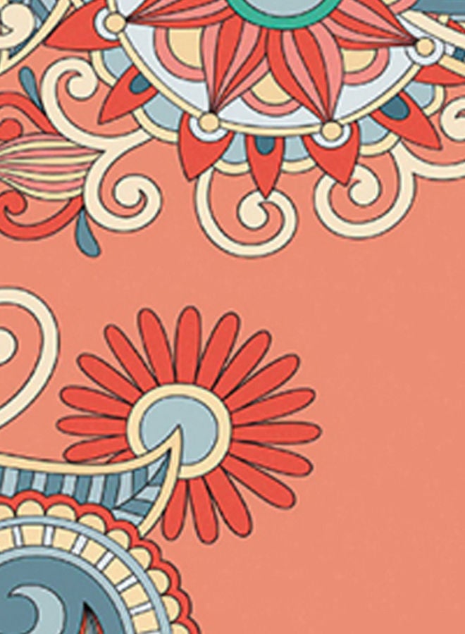 اسم المحتوى ناريلا منشفة بساط يوغا مضادة للانزلاق وسريعة الجفاف بطبعة زهور - Image 2