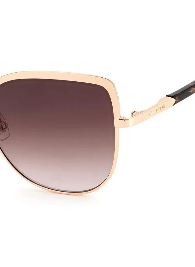 فوسيل إطارات نظارات شمسية مستطيلة