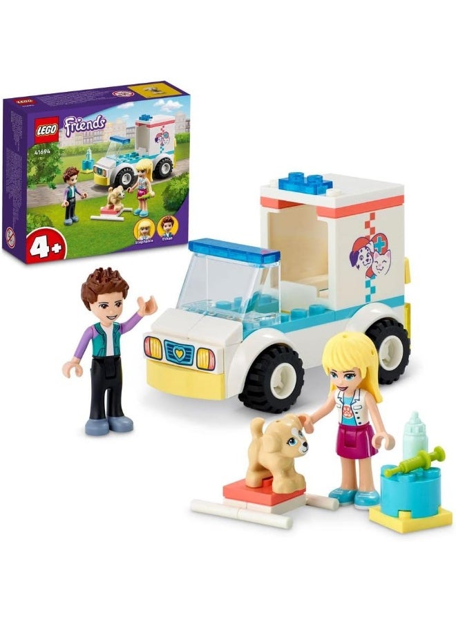 LEGO Friends Pet Clinic Ambulance 41694 Building Kit (54 Pieces) - Image 3