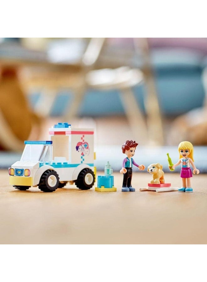 LEGO Friends Pet Clinic Ambulance 41694 Building Kit (54 Pieces) - Image 1