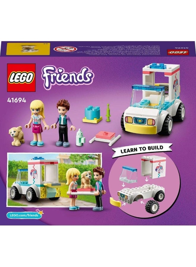 LEGO Friends Pet Clinic Ambulance 41694 Building Kit (54 Pieces) - Image 4