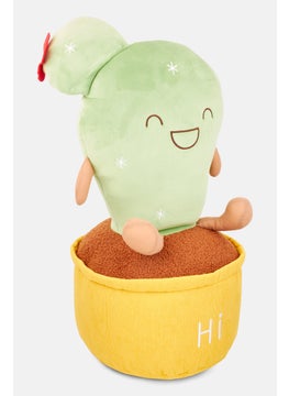 YOTO Cactus Potted Plant Cushion 64 x 38 cm, Green  - Image 2