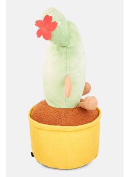 YOTO Cactus Potted Plant Cushion 64 x 38 cm, Green  - Image 3