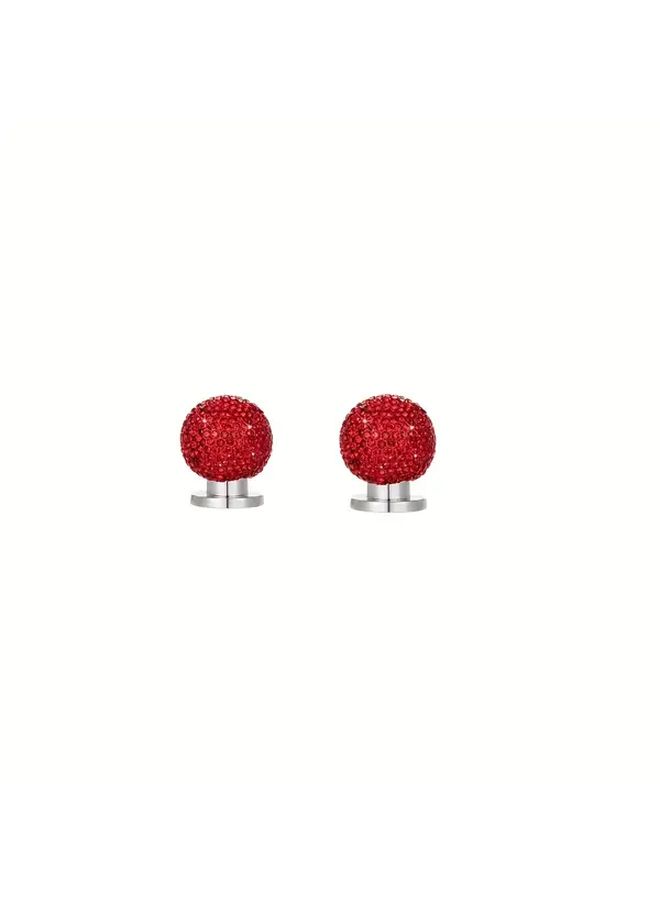 AB Color Sparkling Rhinestone Car Start Button Decorative Interior Accessory - Image 5