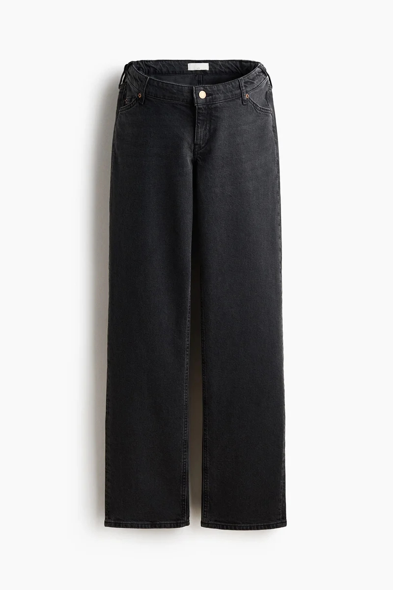 H&M  MAMA Straight Low Waist Jeans for Women | Best Price UAE