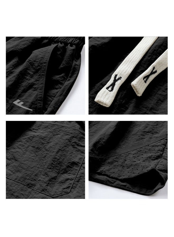 Pull Back Warrior Quick-dry Pants For Men, Outdoor Ice Silk Sports Shorts, Men's Casual Pants, Running Moisture-wicking Quick-dry Basketball Shorts - Image 2