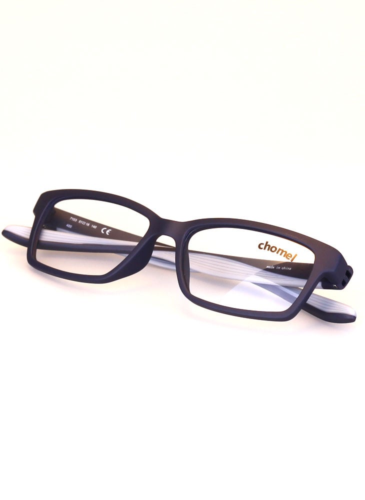 تشوميل إطار نظارات مستطيل الشكل 7103 للرجال والنساء - Image 4