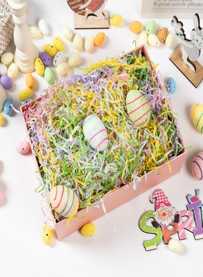 CIPOWM Easter Grass Shredded Paper Filler 6 Colors Paper Shred Crinkle Raffia Paper Filler for Easter Gift Wrapping Boxes Bags Basket Filling Party Supply, 5.3oz - Image 5