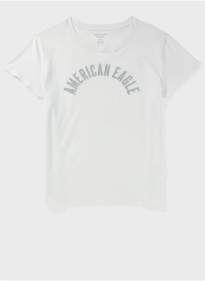 American Eagle Graphic Crew Neck T-Shirt