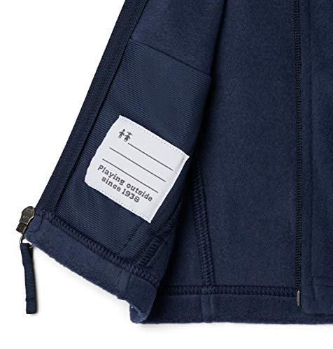 Columbia Baby Steens Mtn Fleece Vest, Collegiate Navy, 3/6 - Image 5
