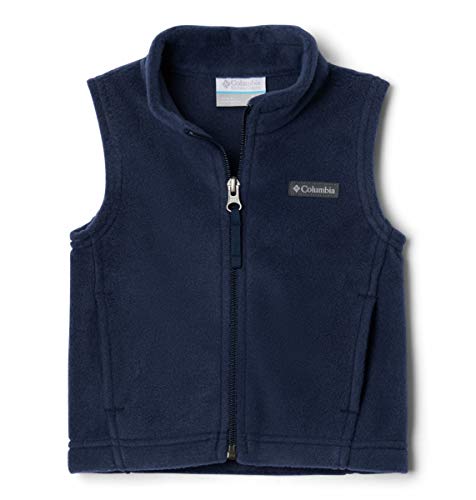 Columbia Baby Steens Mtn Fleece Vest, Collegiate Navy, 3/6 - Image 4