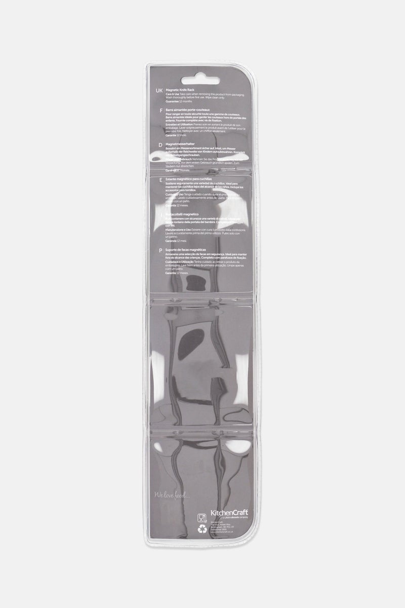 KitchenCraft Magnetic Knife Rack, Black - Image 2