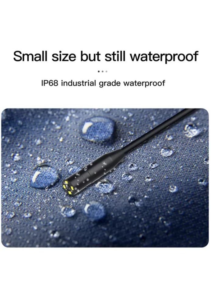 ELTRAZONE Waterproof Micro USB Endoscope Inspection Camera With Built In LED Light Black - Image 5