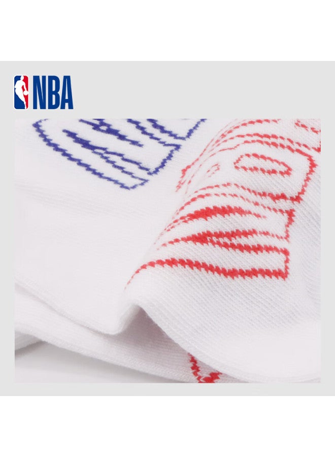 Nba Summer Socks For Men, Shallow Mouth, Non-slip Heel, Casual Sports Seamless Basketball Running Short Socks, 6 Pairs - Image 3