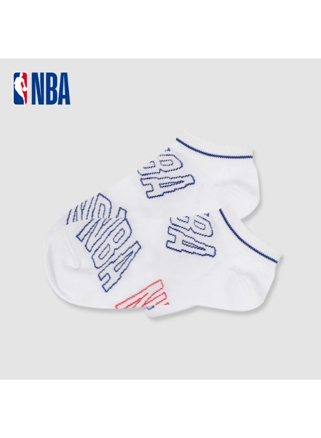 Nba Summer Socks For Men, Shallow Mouth, Non-slip Heel, Casual Sports Seamless Basketball Running Short Socks, 6 Pairs - Image 2